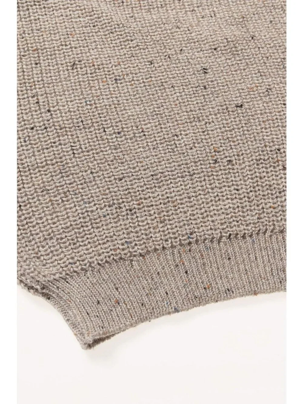 Cozy Irish Fisherman Rib Stitch Wool Sweater for Men - Classic Knit Style